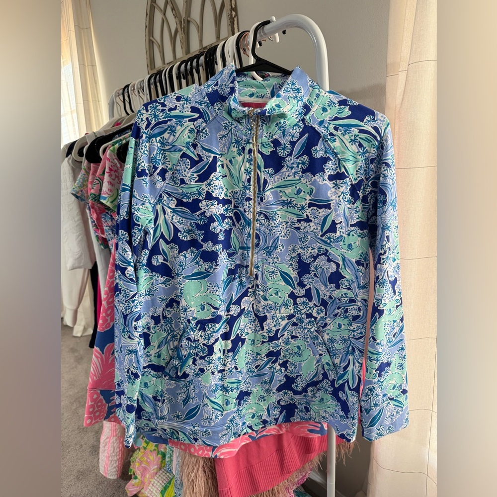 Lilly Pulitzer Blue Popover